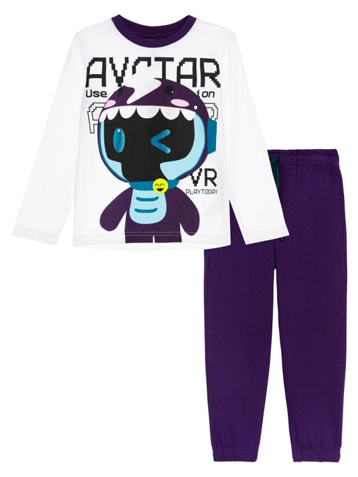 PlayToday / Комплект для мальчика: лонгслив, брюки фото 4