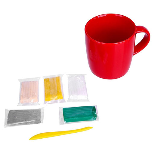 Набор для декора кружки полимерной глиной Котик в подарке - Школа талантов фото 3