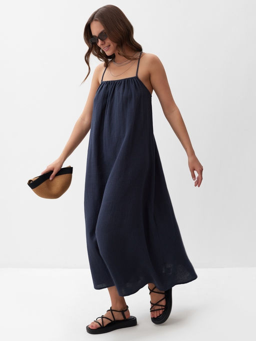 Сарафан женский MIST Muslin, размер 40 (XS), серый