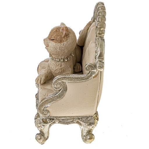 Фигурка декоративная "Кошка", L10 W6,5 H12,5 см