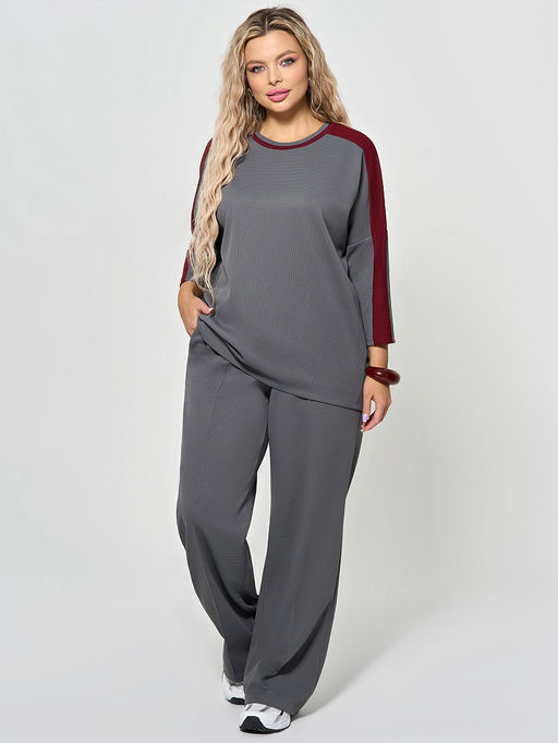 Костюм 0001-3а темно-серый