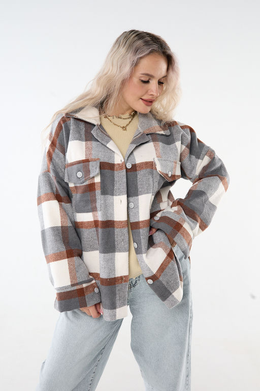 Рубашка женская в клетку РЖК-01