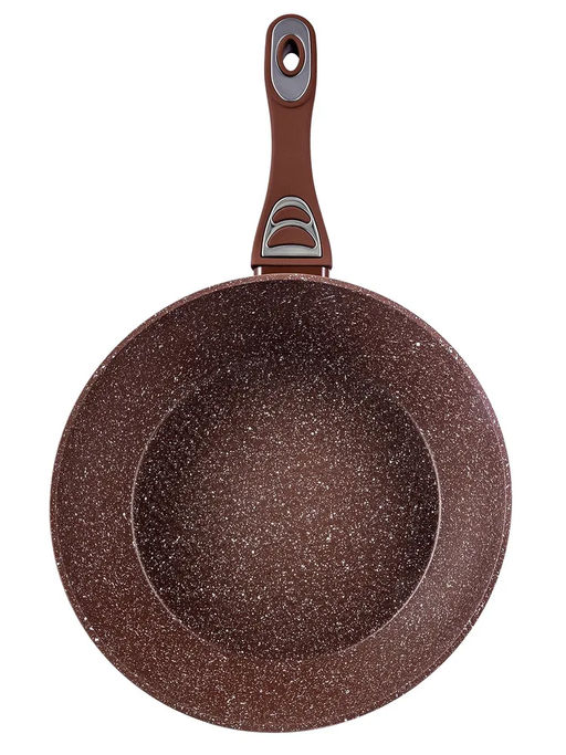 Сковорода 20 см BK-7881 глубокая DARK CHOCOLATE (8) - Bekker фото 8