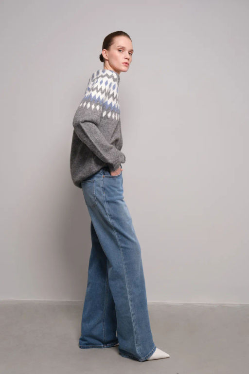 Светло-синие джинсы Bootcut - Incity фото 7