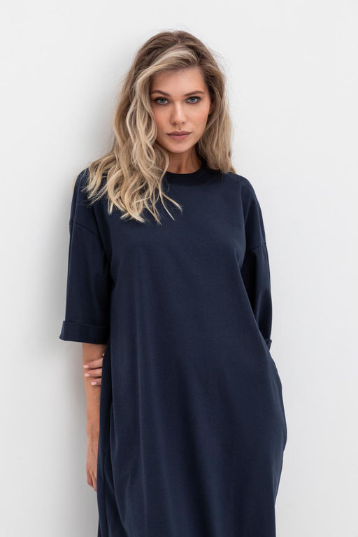 VERY NEAT _ ЕВТ 5035/индиго платье жен  фото 4