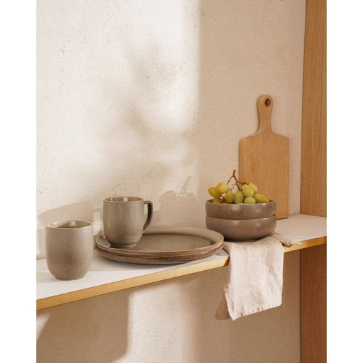 Тарелки SL Home Мольвено, d=21.4 см, фарфор, набор 2 шт., зелёные