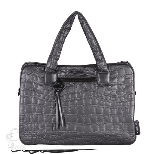 Сумка женская 593459 silver Velina Fabbiano-Safenta/30 фото 3