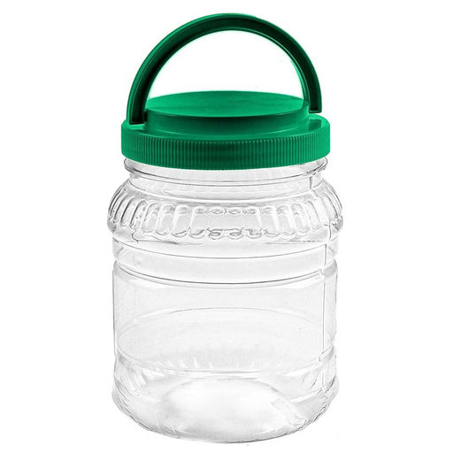 Цена за 2 шт. Банка для хранения продуктов Альтернатива, 1.5 л, пластик, МИКС