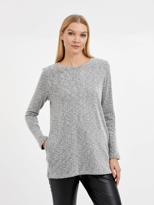джемпер женский из вискозы с круглым вырезом - Glenfield фото 4
