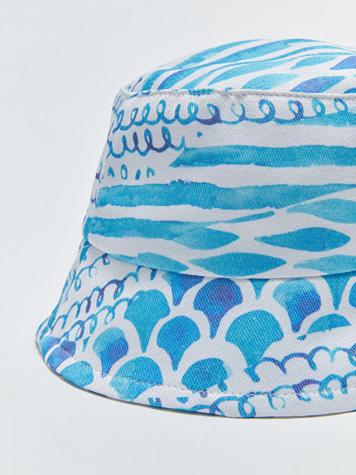 Bask?l? K?z ?ocuk Bucket ?apka - Waikiki фото 2