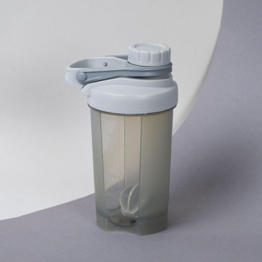 Бутылка/Шейкер COOLRAY SHSB-500 серая, для спортивного питания 500ML/уп60 - Галеонтрейд фото 5