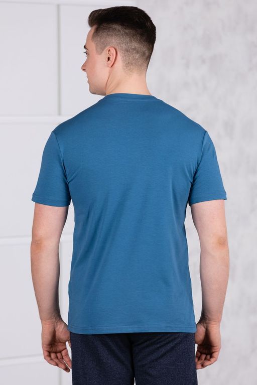 Брюки спортивные 
 3.MM138B-синий