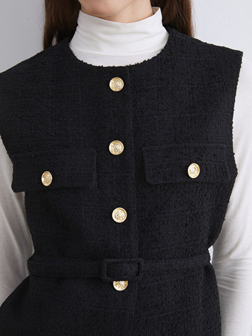 Bisiklet Yaka Kad?n T?vit Yelek