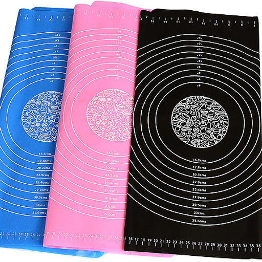 3431 Коврик силиконовый для раскатки теста 64*45 см