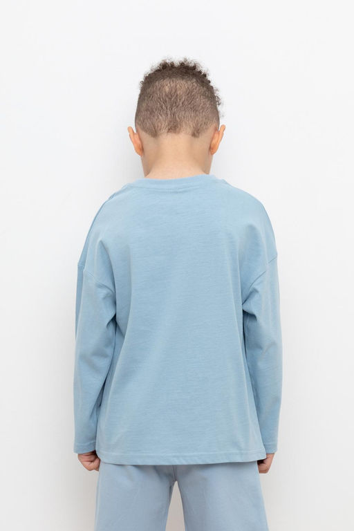 КР 302256/пыльно-синий к432 джемпер для мал