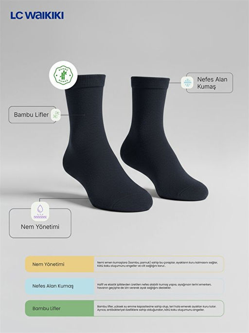 Erkek ?ocuk Soket ?orap 7li