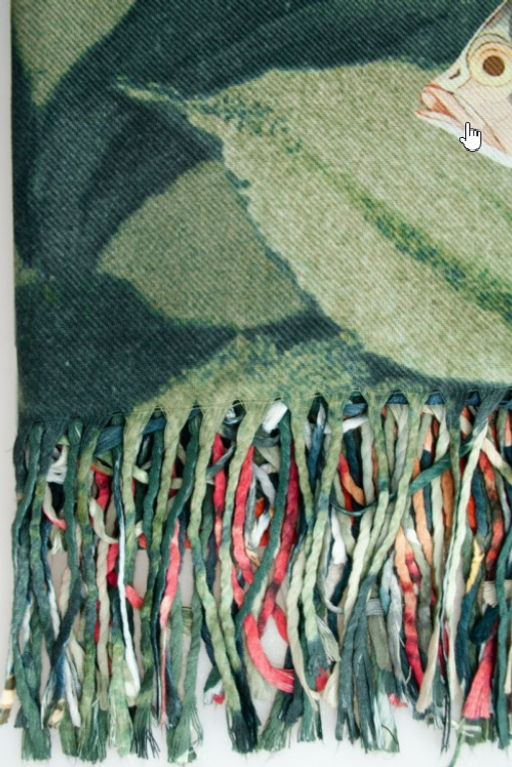 Платок Lanotti двухсторонний / Арт 12 фото 3