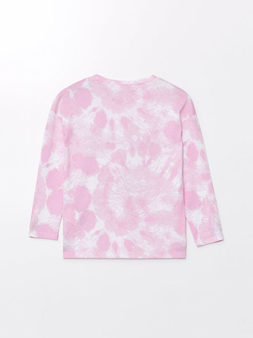 Bisiklet Yaka Minnie Mouse Bask?l? Uzun Kollu K?z ?ocuk Pijama Tak?m? - Waikiki фото 3