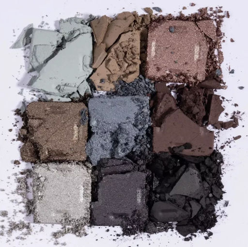 KIKI Тени д/век 9-ти цветные MAKEUP STUDIO EYESHADOW 201 Smoky eyes