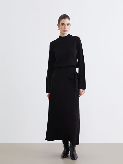 Beli Ba?lamal? Triko Etek