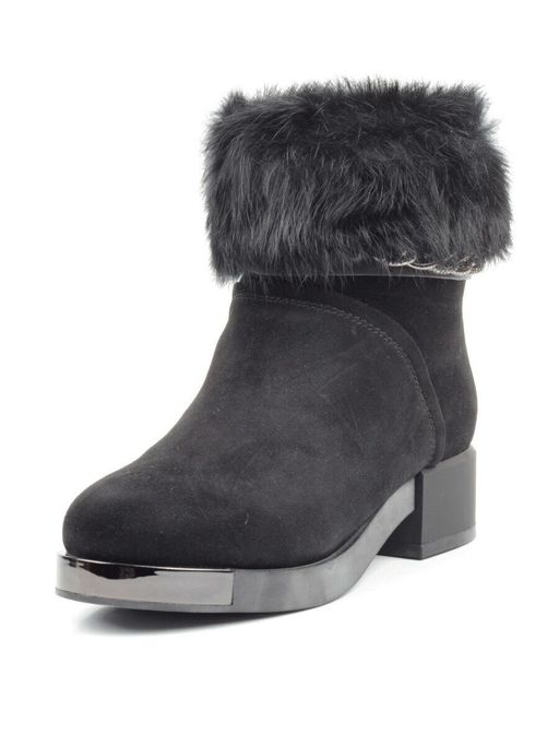 04-206W-8Y1 8J33M Ботинки зимние женские (натуральная замша, натуральный мех) - Фабричный китай фото 7