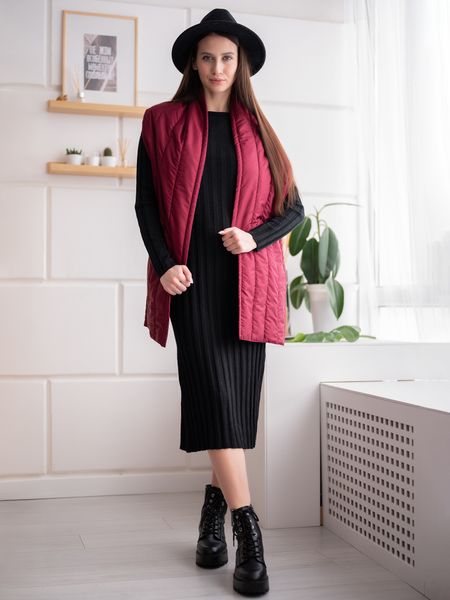 Шарф бордо - Yollochka фото 5