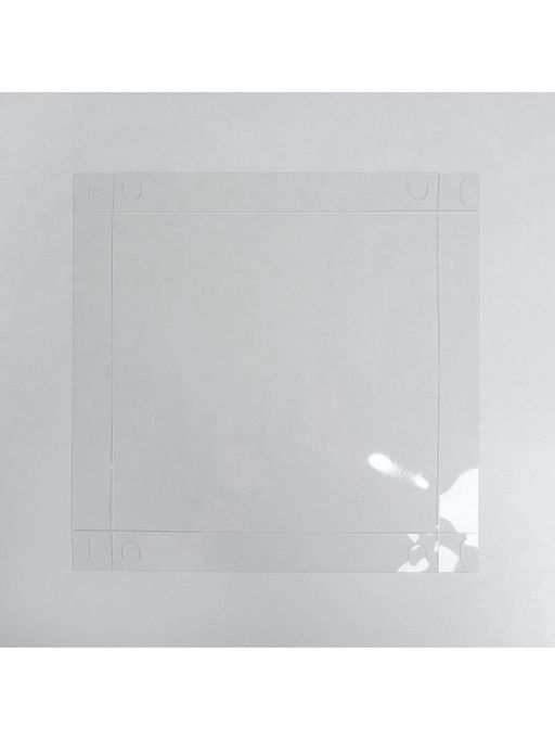 Цена за 5 шт. Коробка для печенья, кондитерская упаковка с пластиковой крышкой, 23 февраля, 21?21?3 см