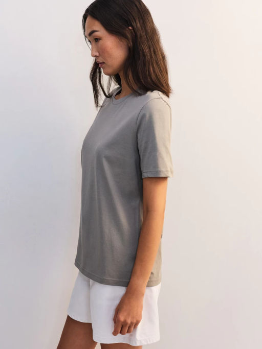 Базовая футболка из хлопка REGULAR0526-150 / Zarina