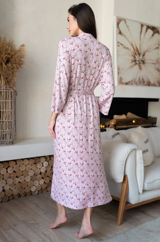 Длинный запашной халат Mia-Amore  фото 2