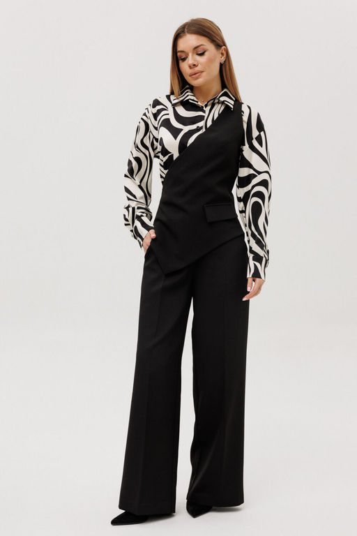 Брюки AmberA 1125-1 черный  фото 3