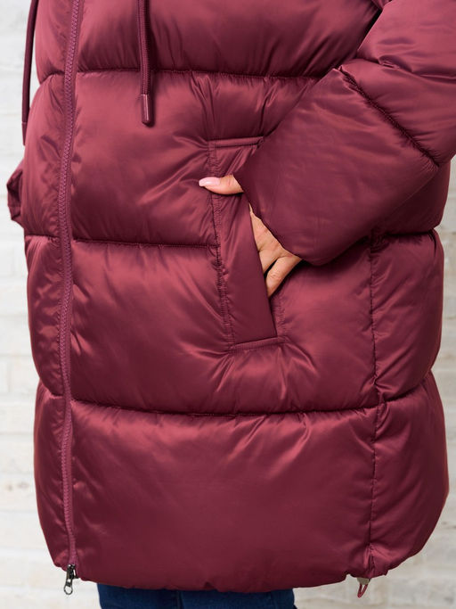 Пальто женское 2241122002 bordo - Maxroses фото 19