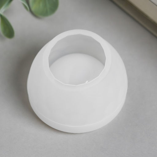 Молд силикононовый «Подсвечник круглый» 4,5 х 4,5 х 2,5 см