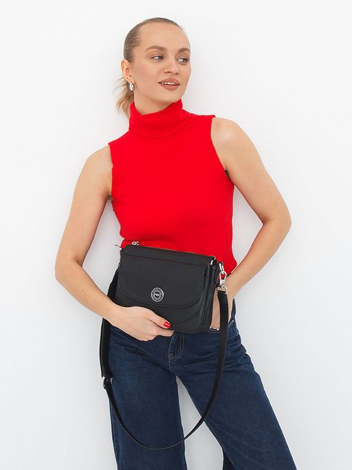 Сумка 0548C black Polina&Eiterou