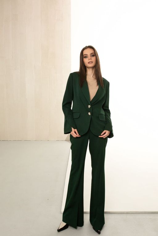 Жакет AURA 1035-176 изумруд  фото 4