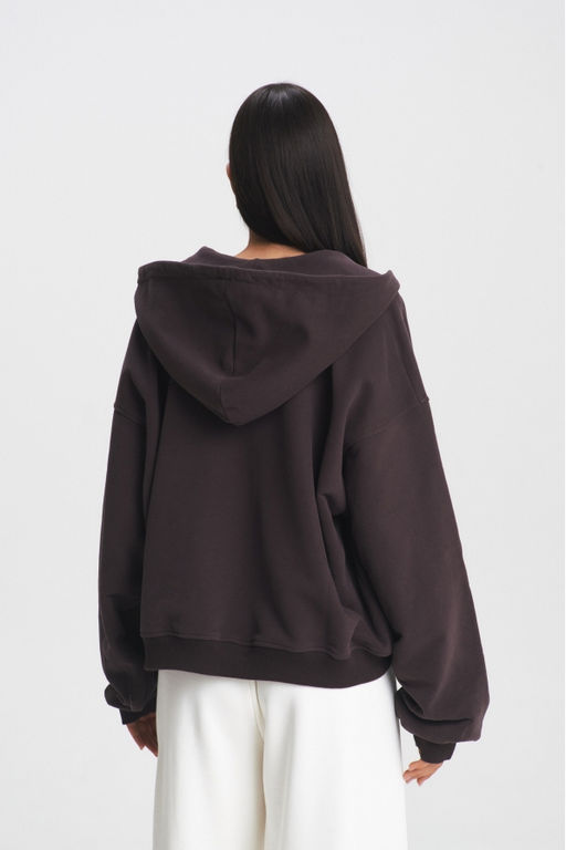 Худи ZIP Brown - Erist store фото 4