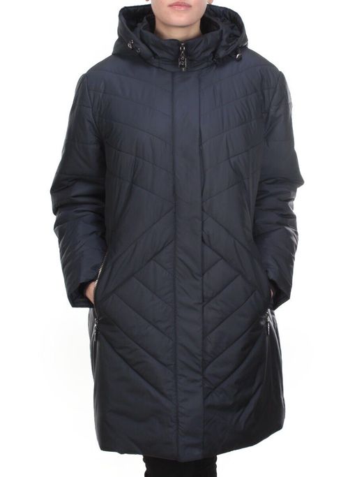 93-613M DARK BLUE Куртка зимняя женская LANKON (200 гр. холлофайбера)