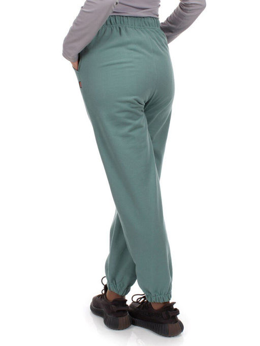 MC905-1 MENTHOL Брюки спортивные женские (100% хлопок) - Фабричный китай фото 5