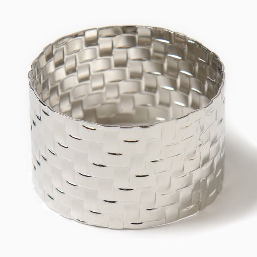 Набор салфеток с декоративными кольцами Этель Lavender, 40?40 см - 4 шт., 100% хлопок, саржа