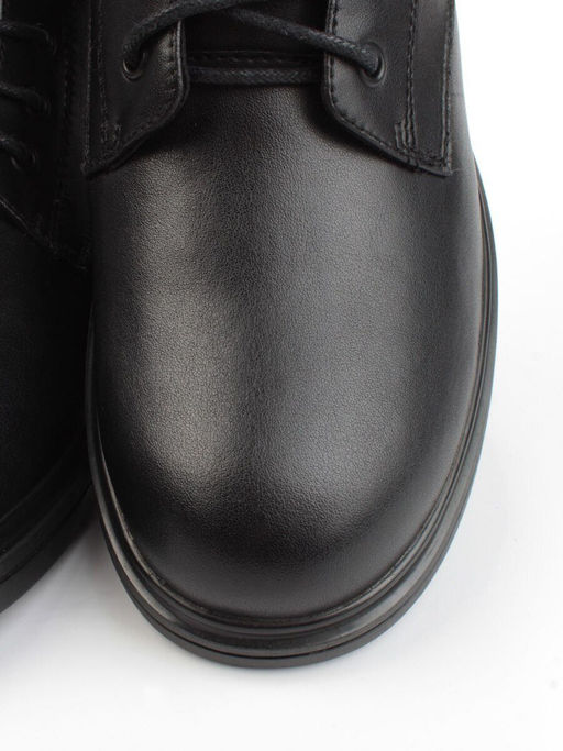 04-M3-830 BLACK Ботинки зимние женские (натуральная кожа, натуральный мех) - Фабричный китай фото 14