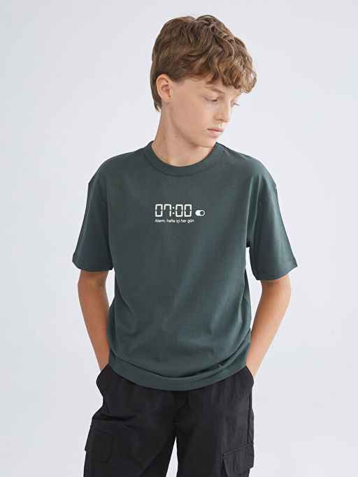 Bisiklet Yaka Erkek ?ocuk Ti??rt