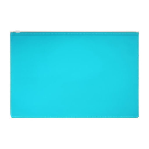 Набор папок-конвертов на ZIP-молнии A4, 180 мкм, Calligrata «Акварель», полупрозрачные, 5 штук, МИКС