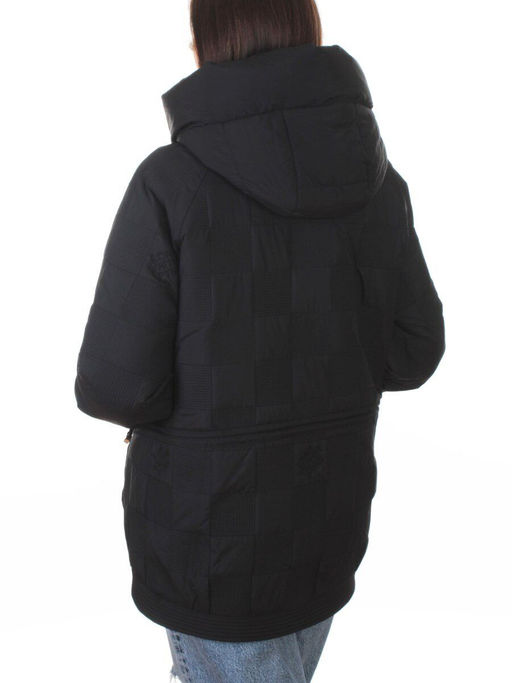 A05 BLACK Куртка стеганая зимняя женская (150 гр. холлофайбер)