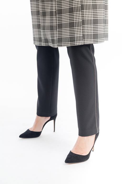 Брюки зауженные с кантом Бр-25/6