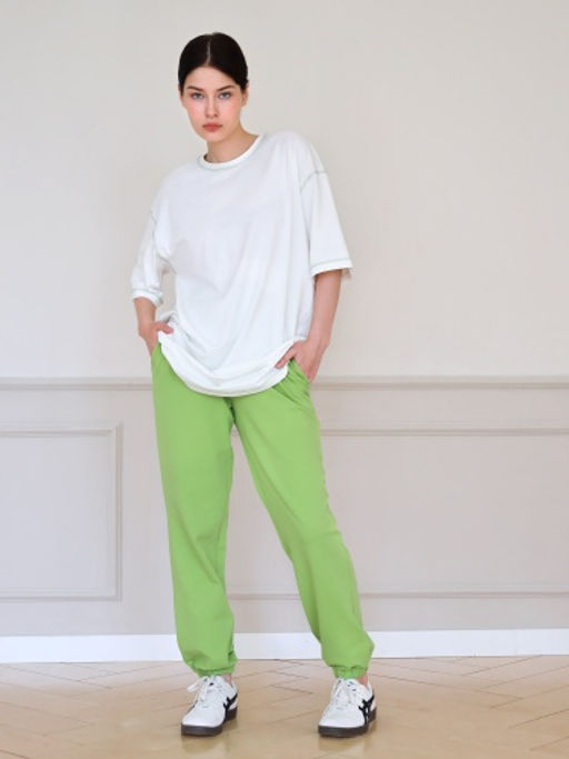 MY Футболка жен. over fit plus ФБ030  фото 3