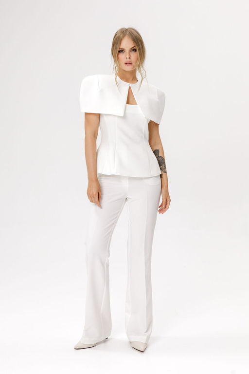 Жакет Pirs 6640 молочный