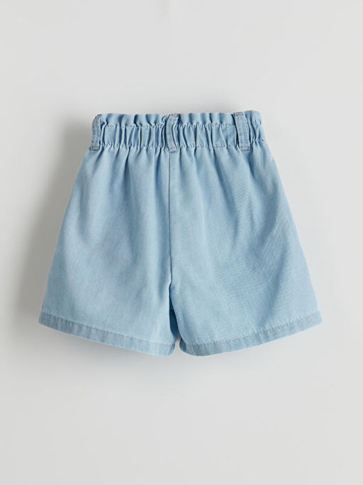 Beli Lastikli K?z ?ocuk Jean ?ort