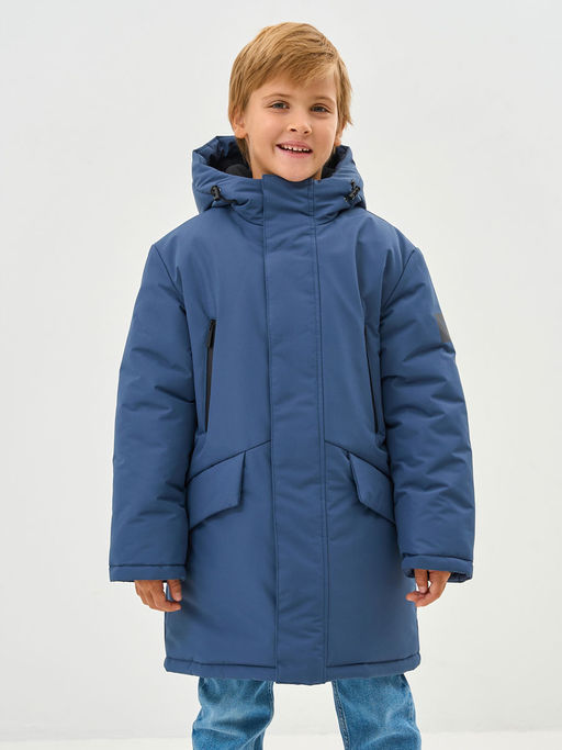 Куртка зимняя 25537-524 джинсовый