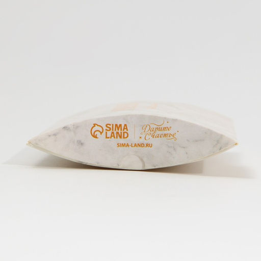 Цена за 5 шт. Коробка подарочная складная фигурная, упаковка, «Мрамор», 11×8×2 см