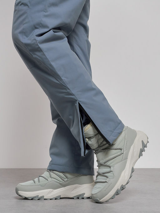 Горнолыжный костюм женский большого размера зимний синего цвета 02308S - Chunmai фото 18