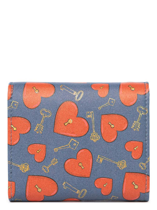 Кошелек Labbra L137-89002 multicolor-l.blue  фото 4